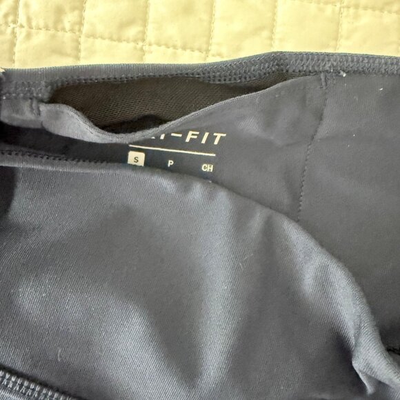Nike Dri-Fit Womens Leggings S Blue/Gray Polyester & Spandex Stretch Activewear - Picture 8 of 11